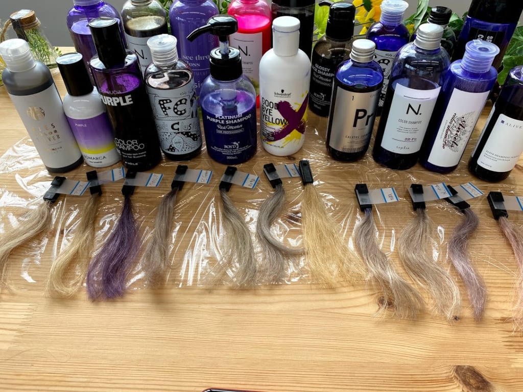 紫シャンプーの効果的な使い方を14種で実験してみた！毎日はNG。放置時間や効果・頻度は？ 紫シャンプー解析ランキングLABO